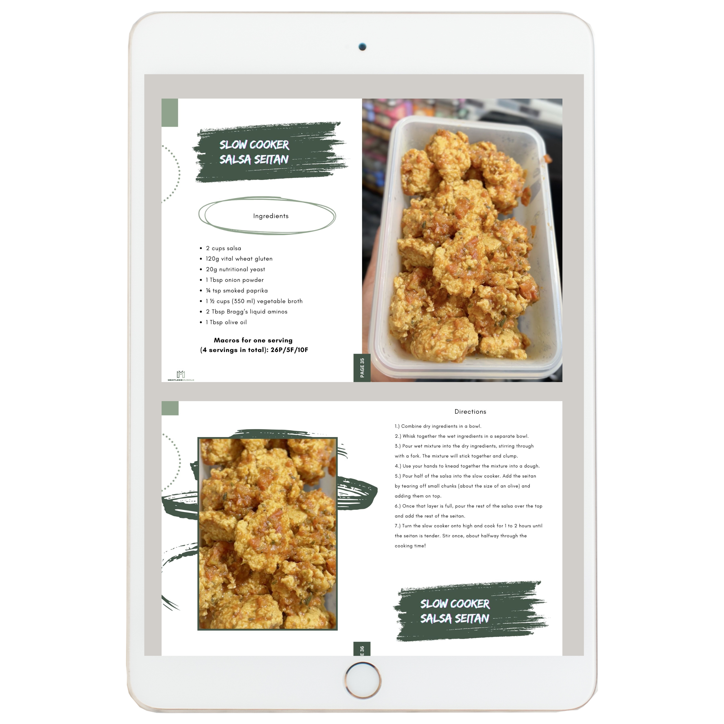 Slow Cooker Seitan